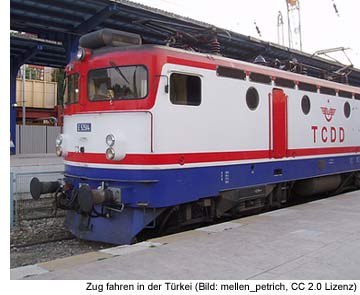 Zug fahren T�rkei, Eisenbahn