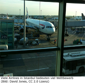Airlines Fluggesellschaften Atatürk Flughafen Istanbul